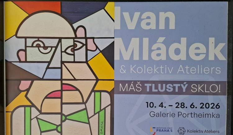 Obrazy Ivana Mládka v Galerii Portheimka a překvapení v Malé galerii