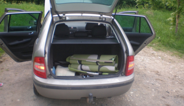 Zadržené auto. Foto: Celní správa