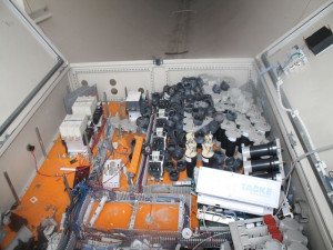 Vykradená větrná elektrárna