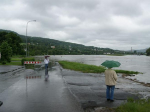 Děčív v pondělí 3. 6. Foto: HZS UK