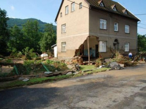 Hejnice po povodních v r. 2010.