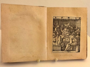 Jedna z knih na výstavě.