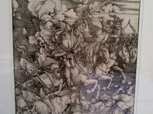 Jezdi z Apokalypsy už jsou na zdi.