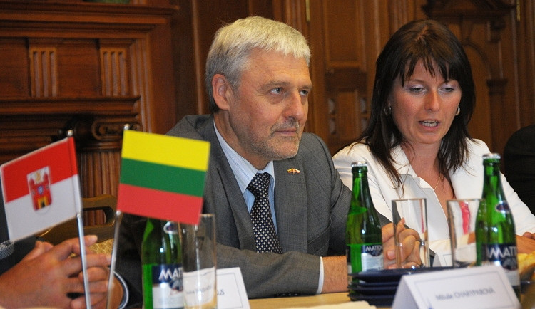 Litevský velvyslanec J. E. Aurimas Taurantas. Foto: MML/Jan Král