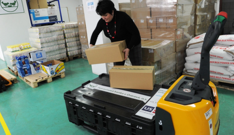 Potravinová banka v Ostravě. Foto: PB Ostrava