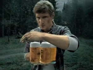 Alex v reklamě na Radegast.