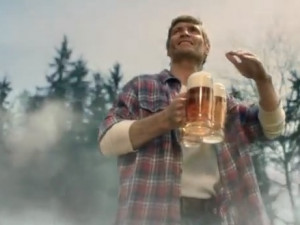 Alex v reklamě na Radegast.