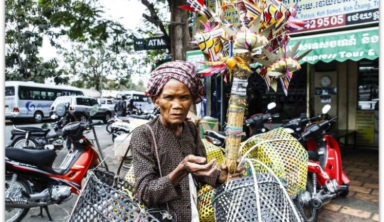 Každodenní realita kambodžského dne