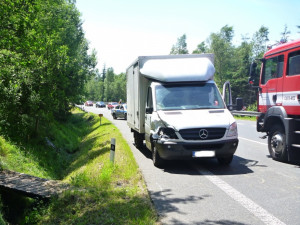 Smrtelná nehoda cyklisty. Foto: HZSLK