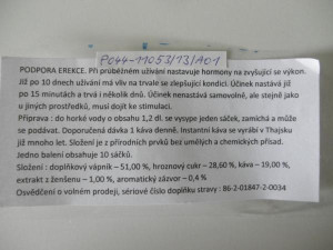 Thajská káva. Foto: SZPI