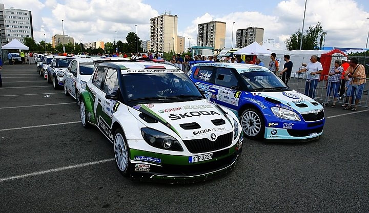 Rally Bohemia 2013. Foto Facebook soutěže