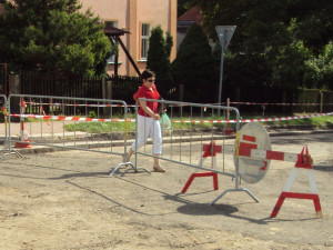 Opravy jsou pro místní trochu nepříjemné