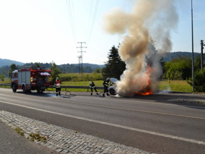 Požár Felicie. Foto: HZSLK