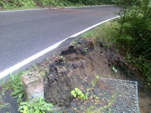 Následky přívalového deště. Foto: MML/Zuzana Minstrová