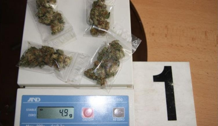 Zabavená marihuana. Foto: Policie ČR