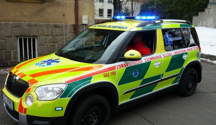 Záchranka. Foto: ZZSLK