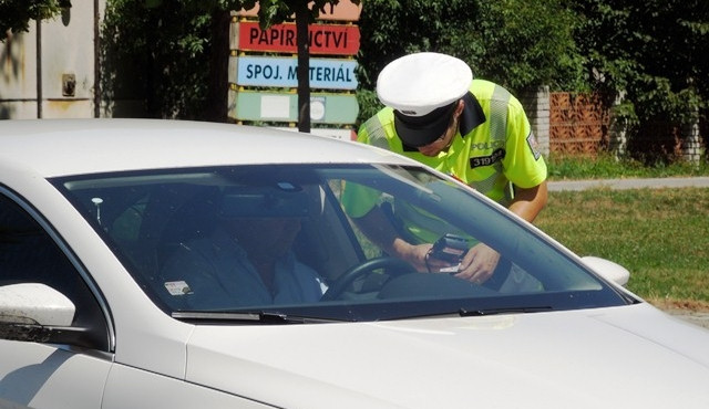 Policejní kontrola. Ilustrační foto: Policie ČR