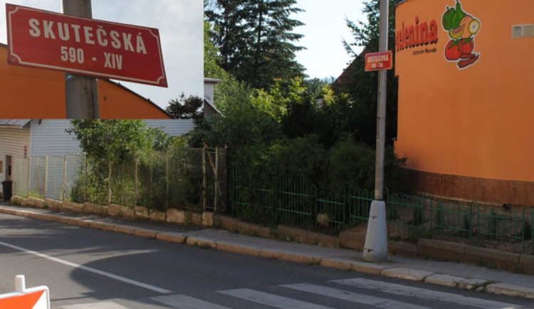 Není Skuteč jako Skuteč. Ceduli dali do jiné ulice