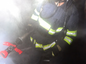 Požár v Raspenavě. Foto: HZSLK