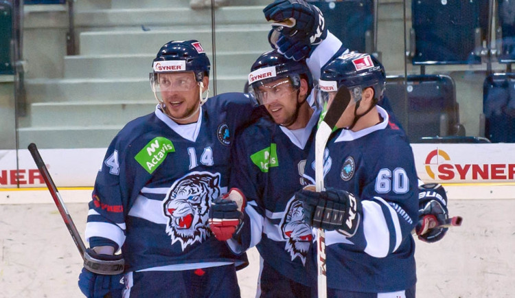 Radost libereckých hráčů. Foto: Jaroslav Appeltauer