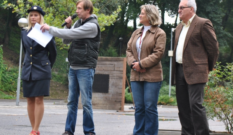 Komentování se ujal Antonín Duchoslav alias Viki Cabadaj. Foto: Jiří Langer