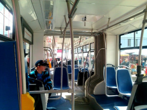 Den otevřených dveří ve vozovně dopravního podniku