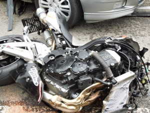 Tragická nehoda u Doks. Foto: HZSLK/stanice Česká Lípa