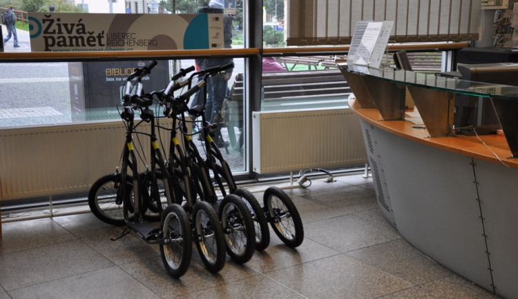 Koloběžky pro společnou projížďku