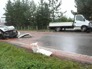 Nehoda u Dětřichova. Foto: HZSLK