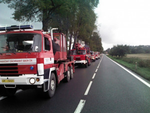 Nehoda kamionu u Sedmihorek. Foto: HZSLK
