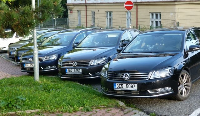 Passaty před páteční akcí. Foto: Policie ČR