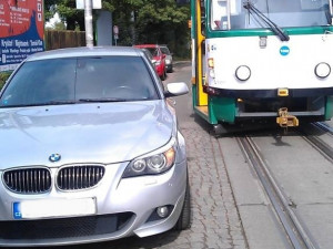 Další řidič zablokoval na půl hodiny tramvaje v Liberci