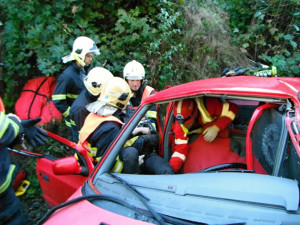 Nehoda u Rádla. Foto: HZSLK