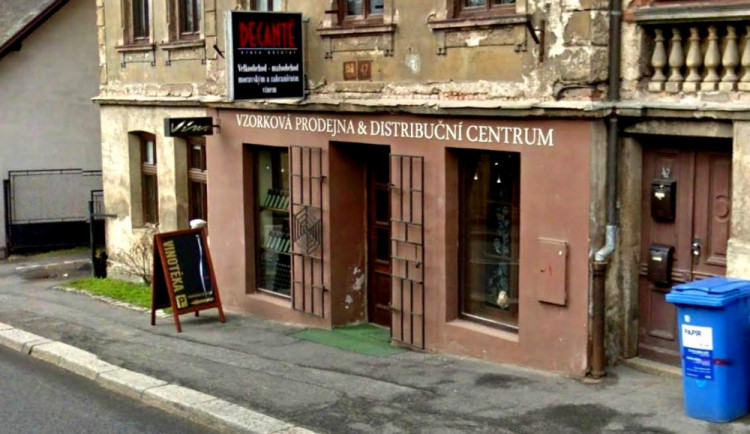 Vinotéka v Žitavské ulici