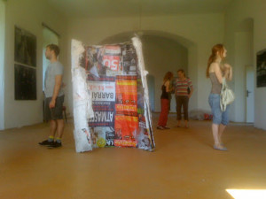 Martin Froulík na Tovaryšském vršku vystaví Heky z deky