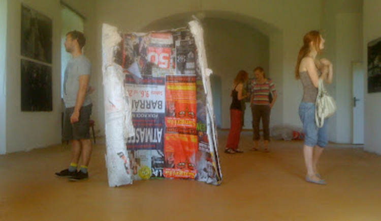 Jedna z dřívějších výstav autora. Foto:blog Martina Foulíka