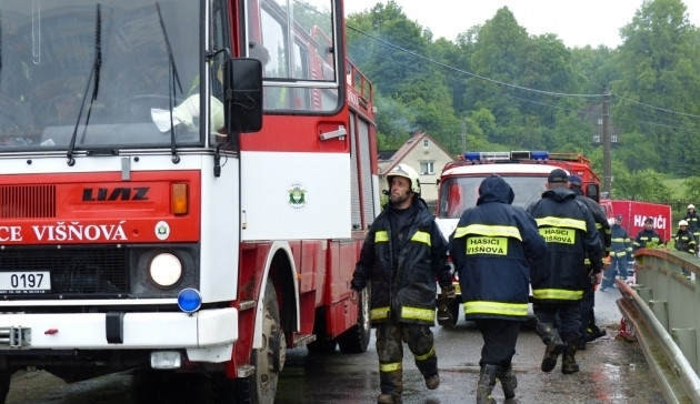 Déšť způsobil obrovské škody. Foto: HZS LK