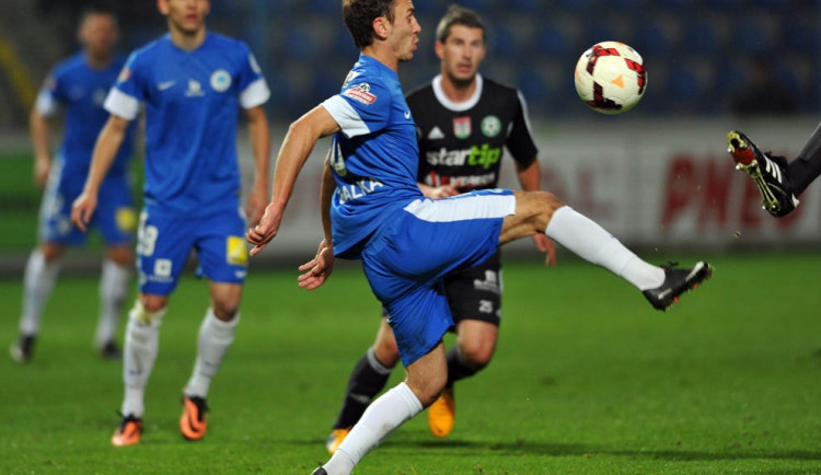 Po výhře nad Příbramí hraje Slovan na Slovácku. Foto: Jaroslav Appeltauer