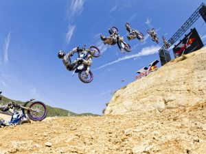 Vítěz Red Bull X-Fighters v USA Rob Adelberg