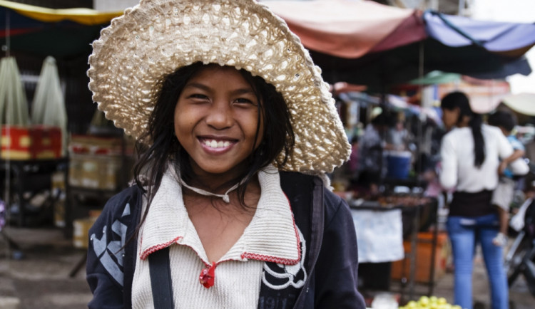 Momentka z KAmbodže