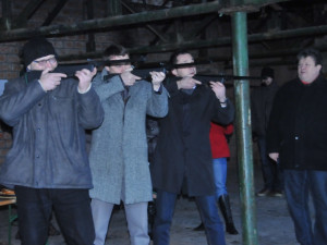 Stavbu odstartovala salva