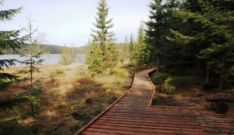 Nový chodník kolem přehrady. Foto: Jiří Langer