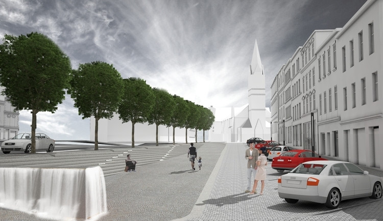 Vizualizace náměstí. Foto: MML