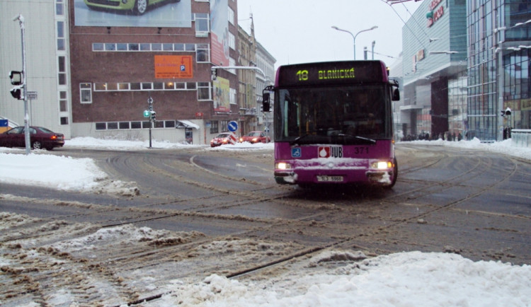 Liberec zavalí první přívaly sněhu