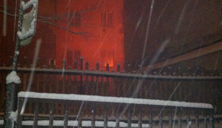 Na požár upozornil redakci Drbny jeden ze čtenářů. Foto: Jan Johniee Šlégl