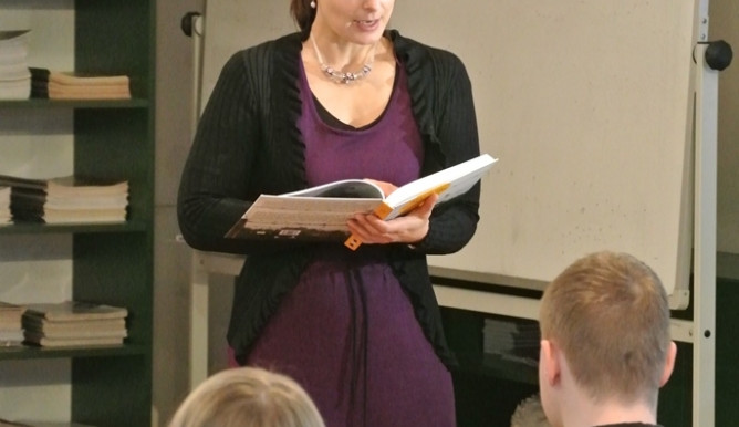 Herečka Volencová. Foto: Jiří Langer