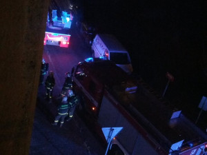 Požár napáchal půlmilionovou škodu. Foto: Jan Šlégl