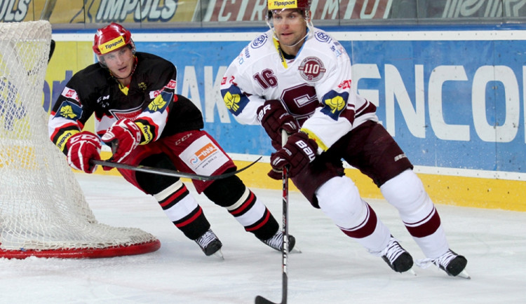 Petr Gřegořek v akci. Foto: HC Sparta Praha