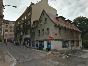 Tady měl dům stát. Foto: Google maps