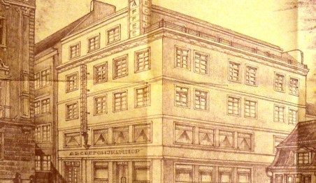 Návrh domu v Hermannově ulici. Foto: Liberec:Reichenberg